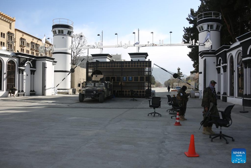 Picha hii iliyopigwa Machi 27, 2025 ikionyesha Ubalozi wa zamani wa Marekani mjini Kabul, Afghanistan. (Picha na Saifurahman Safi/Xinhua)