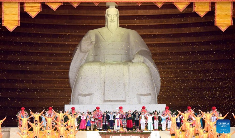Hafla ya kumtambika babu shujaa Huangdi yafanyika kwa shangwe mkoani Henan, China