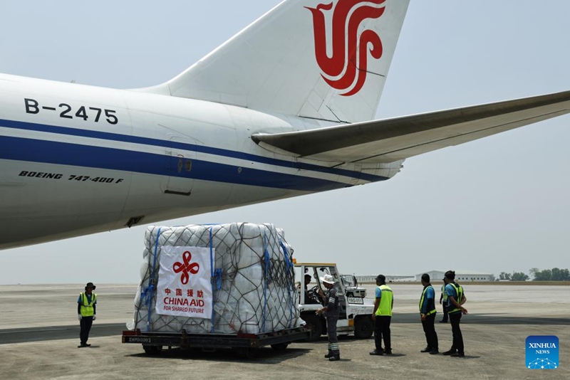 Shehena ya kwanza ya vitu vya msaada wa China yawasili Myanmar