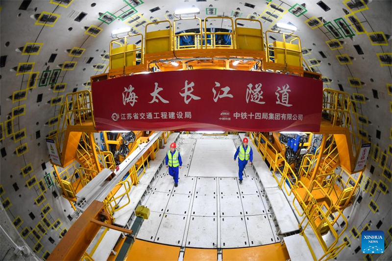 China yazindua mashine kubwa ya kuchimba handaki kwa mradi katika Mto Yangtze