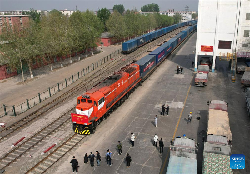 Mji wa Beijing watuma treni ya kwanza ya mizigo ya China-Ulaya katika mwaka 2025