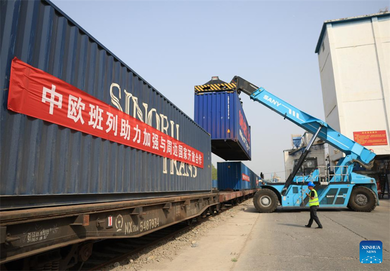 Mji wa Beijing watuma treni ya kwanza ya mizigo ya China-Ulaya katika mwaka 2025