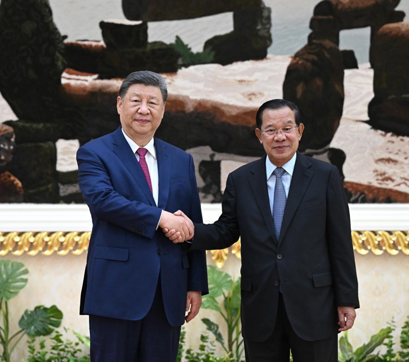 Rais Xi asema kujenga jumuiya ya China na Cambodia yenye mustakabali wa pamoja ni chaguo la historia na watu