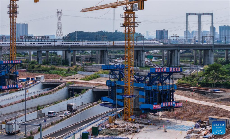 Ujenzi wa njia inayounganisha stesheni za reli za Guangzhou, China waharakishwa