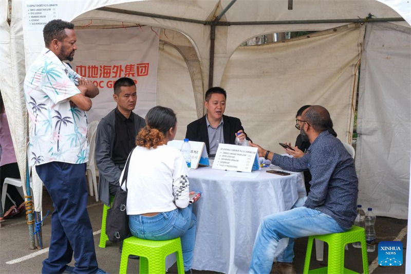 Kampuni za China zatoa mchango katika soko la ajira la Ethiopia kupitia maonyesho ya kazi
