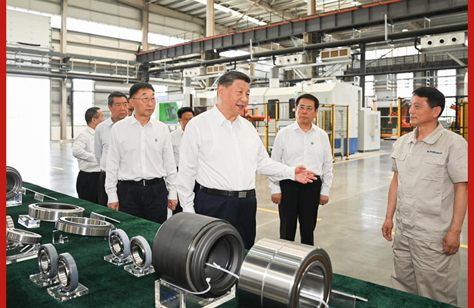 Xi Jinping asisitiza kuwa na imani kithabiti kwa maendeleo ya sifa bora ziarani Henan