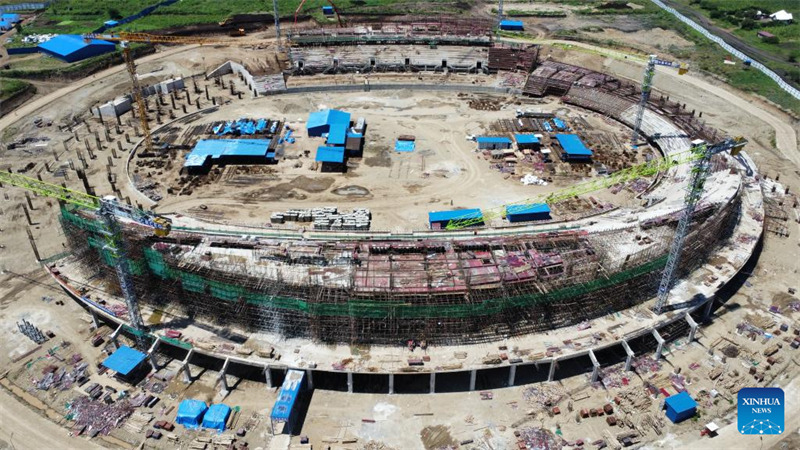 Kutoka ramani hadi undugu, uwanja wa AFCON wa Tanzania wainuka kwa uungaji mkono wa China
