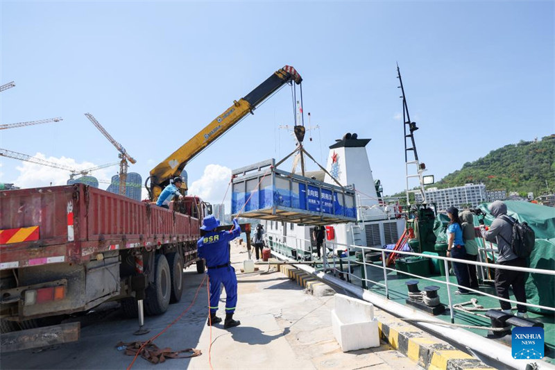 Pomboo aliyekuwa amekwama arudi baharini baada ya kupata huduma maalumu Kusini mwa China