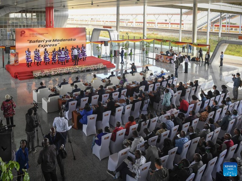 Reli ya kisasa ya Kenya iliyojengwa kwa msaada wa China yaadhimisha miaka 8 ya uendeshaji bila kukoma