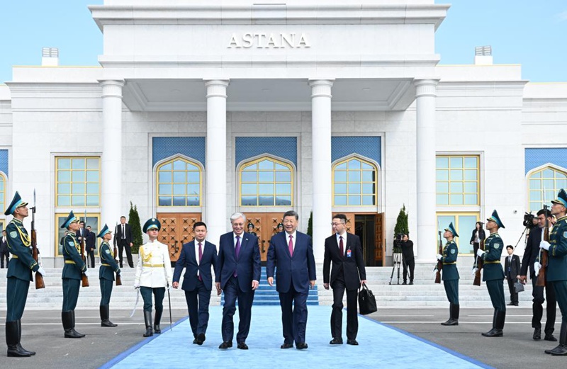 Rais Xi aondoka Astana baada ya kuhudhuria Mkutano wa pili wa Wakuu wa China na Asia ya Kati