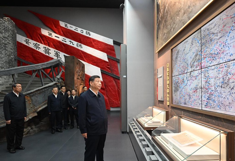 Rais Xi atoa heshima kwa wahanga wa kampeni ya rejimenti 105 kupigana na wavamizi wa Japan