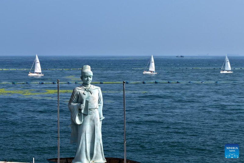 Shughuli ya usafiri baharini yafanyika Qingdao kuadhimisha Siku ya 20 ya Usafiri Baharini ya China