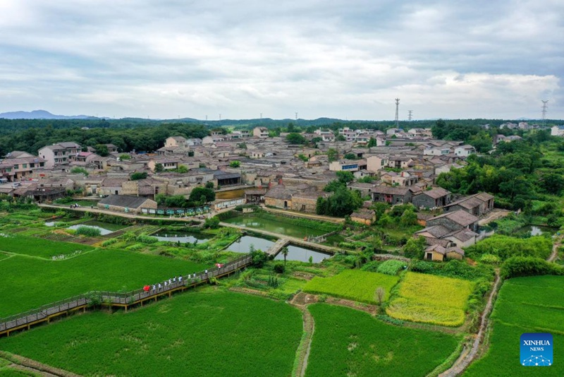 Makumbusho ya vijiji vya kale visivyo na kuta za mipaka katika Wilaya ya Jinxi, China