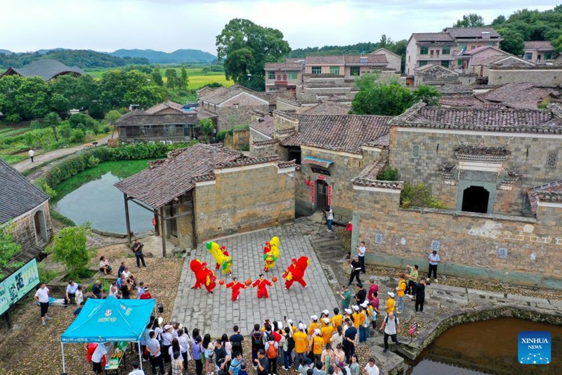 Makumbusho ya vijiji vya kale visivyo na kuta za mipaka katika Wilaya ya Jinxi, China