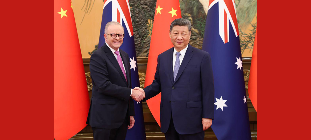 Rais Xi Jinping akutana na Waziri Mkuu wa Australia Anthony Albanese mjini Beijing