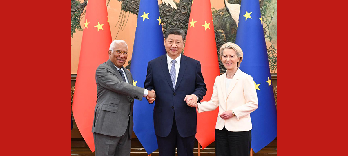 Rais Xi atoa wito kwa China na EU kutoa utulivu na uhakika zaidi kwa dunia kupitia uhusiano thabiti na mzuri wa pande mbili
