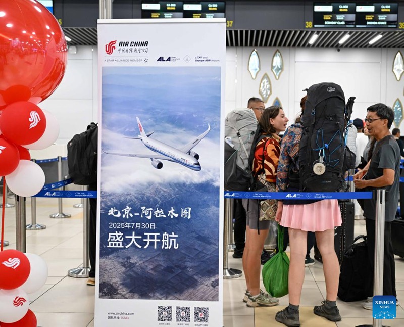 Shirika la Ndege la China lazindua njia ya usafiri wa ndege wa moja kwa moja kati ya Miji ya Beijing na Almaty, Kazakhstan