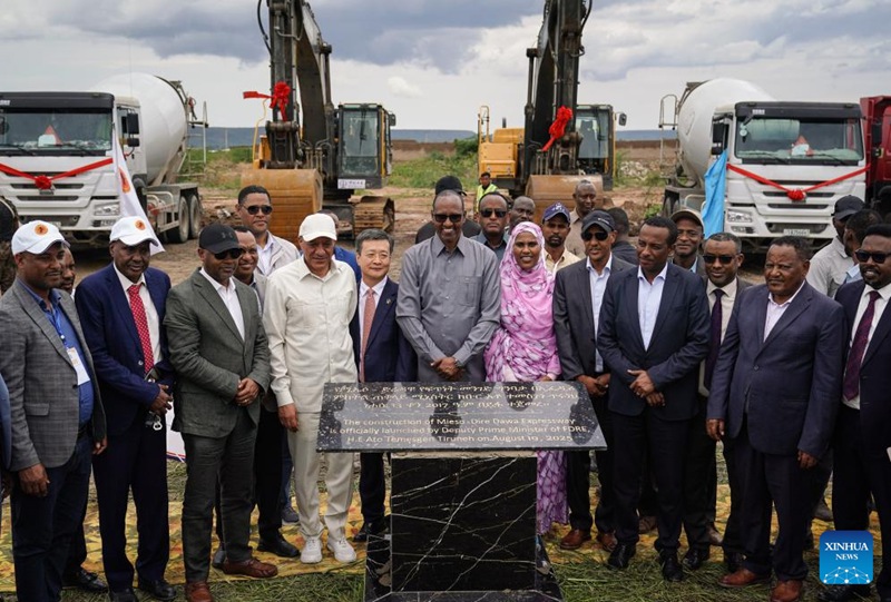 Ujenzi wa barabara inayojengwa na kampuni ya China waanza Mashariki mwa Ethiopia