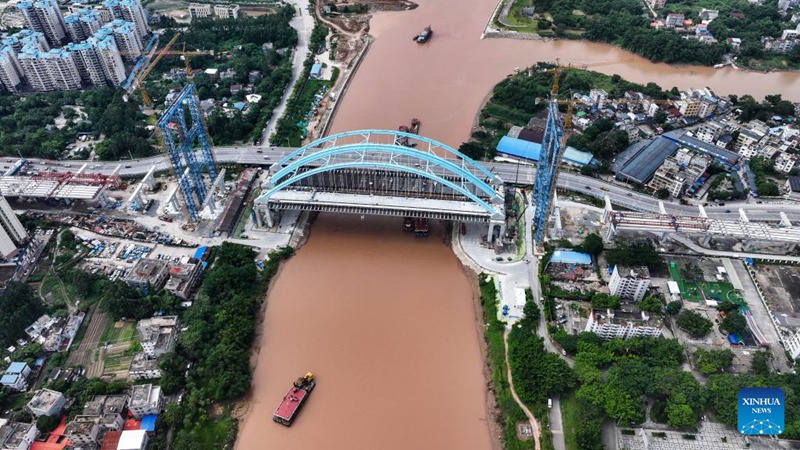 Ujenzi wa mfereji wa Pinglu waendelea vizuri mjini Qinzhou Mkoani Guangxi, China