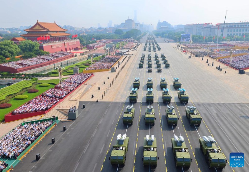China yafanya gwaride kubwa la kijeshi kuadhimisha miaka 80 ya ushindi wa vita vya kupambana na uvamizi wa Japan na WWII