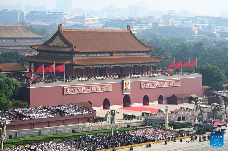 China yafanya gwaride kubwa la kijeshi kuadhimisha miaka 80 ya ushindi wa vita vya kupambana na uvamizi wa Japan na WWII