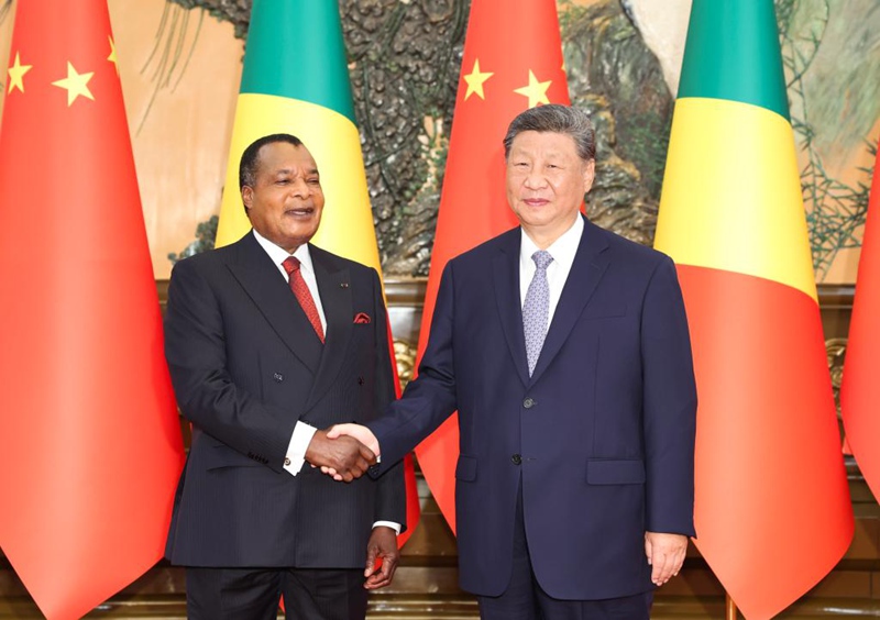 Xi Jinping na Sassou Nguesso watangaza kuinua uhusiano wa pande mbili