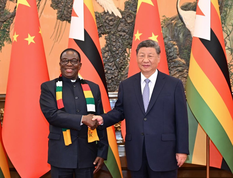 China na Zimbabwe zapandisha kiwango cha uhusiano kuwa wa jumuiya ya hali zote yenye mustakabali wa pamoja