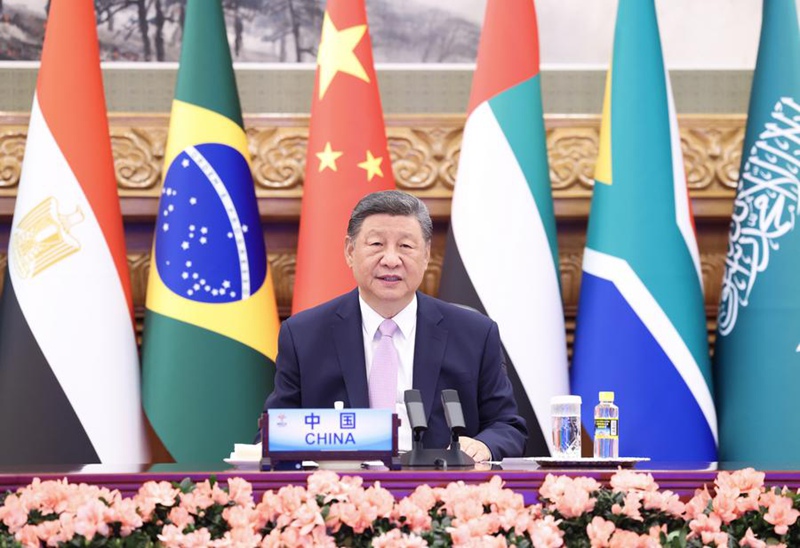 Rais Xi atoa mapendekezo matatu kwenye Mkutano wa viongozi wa BRICS wa mtandaoni ili kuimarisha mshikamano, kusukuma mbele ushirikiano