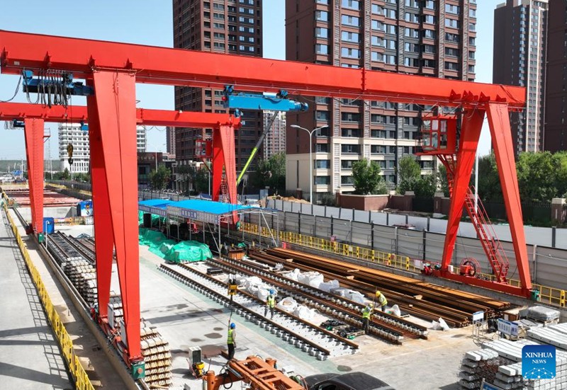 Mtandao wa Treni za Metro wapanuka mjini Shijiazhuang, Hebei, kaskazini mwa China