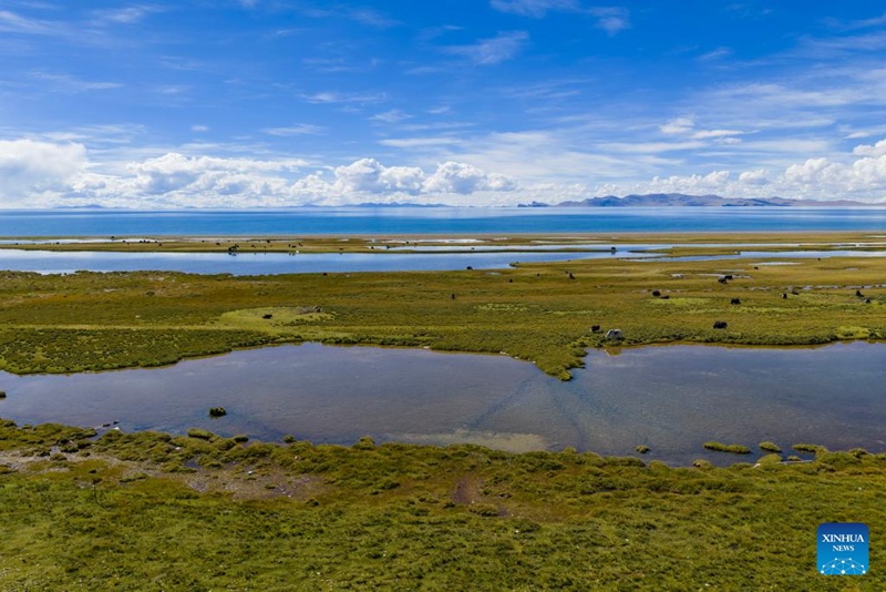 Mandhari ya Ziwa Nam Co, Xizang, China