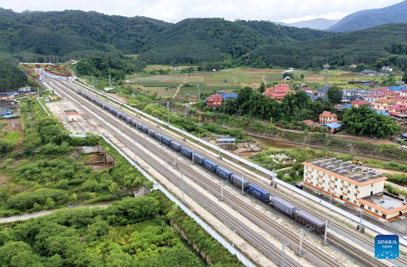 Reli ya China-Laos yasafirisha mizigo yenye uzito wa tani zaidi ya milioni 67