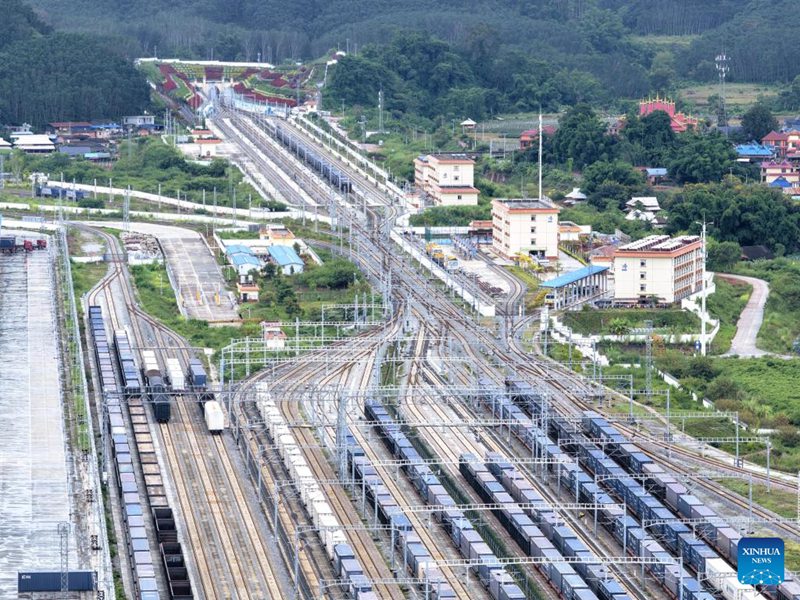 Reli ya China-Laos yasafirisha mizigo yenye uzito wa tani zaidi ya milioni 67