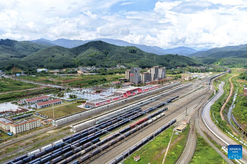 Reli ya China-Laos yasafirisha mizigo yenye uzito wa tani zaidi ya milioni 67