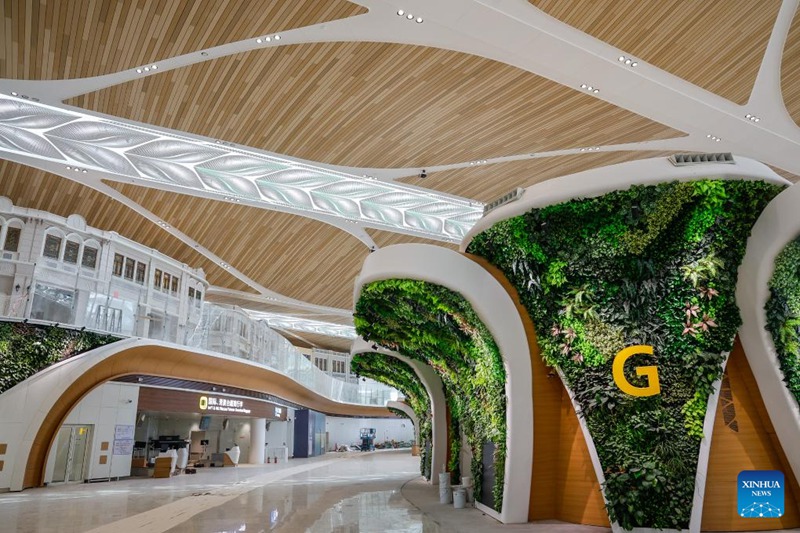 Ujenzi wa Kituo Kipya cha Uwanja wa Ndege wa Kimataifa wa Baiyun wa Guangzhou wakamilika kwa sehemu kubwa kusini mwa China