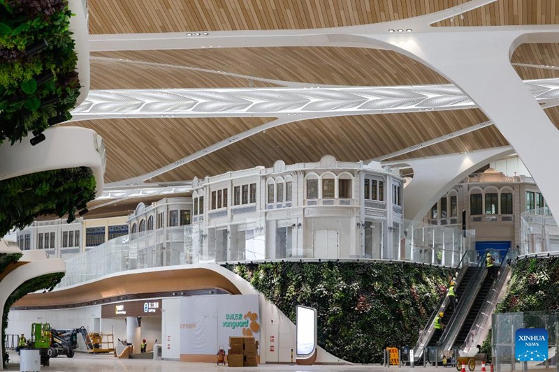 Ujenzi wa Kituo Kipya cha Uwanja wa Ndege wa Kimataifa wa Baiyun wa Guangzhou wakamilika kwa sehemu kubwa kusini mwa China