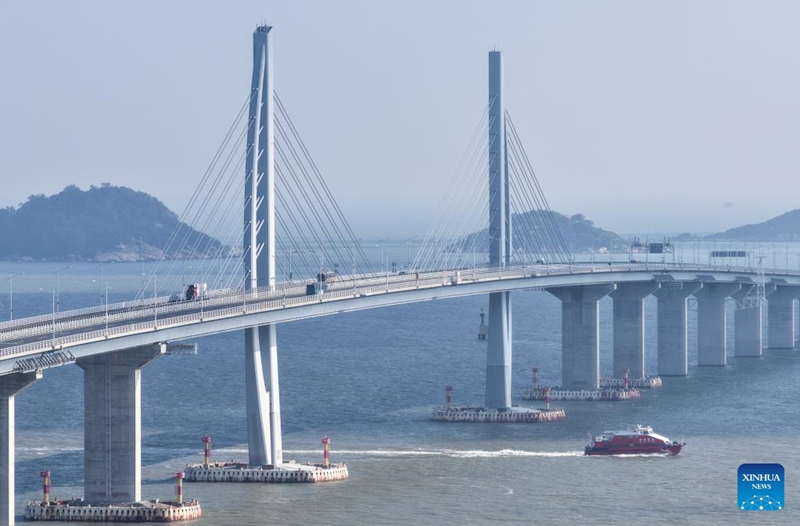 Daraja la Hong Kong-Zhuhai-Macao la China lashughulikia safari za abiria zaidi ya milioni 93 katika miaka saba iliyopita