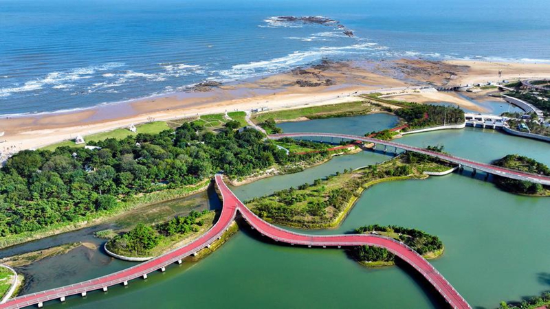 Mkoa wa Shandong, Mashariki mwa China washuhudia ujenzi wa ghuba zinazopendeza