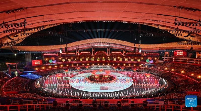 Ufunguzi wa Michezo ya Kitaifa ya China waonesha umoja, utamaduni na uvumbuzi