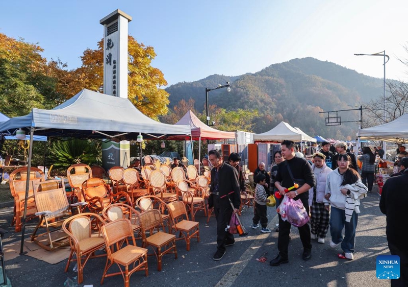 Magulio ya wakulima yaanza katika Mji mdogo wa Qiantan, Mkoa wa Zhejiang, China