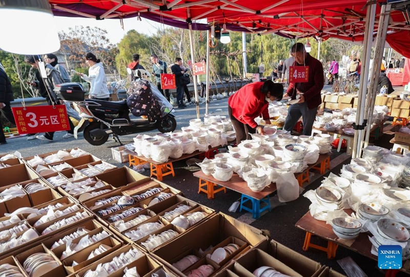 Magulio ya wakulima yaanza katika Mji mdogo wa Qiantan, Mkoa wa Zhejiang, China