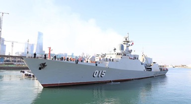 Manowari ya kombora la kuongozwa ya Vietnam yafanya ziara katika Mji wa Qingdao mashariki mwa China