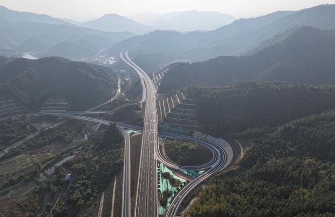 Sehemu ya Nanping ya Barabara ya mwendo kasi ya Shaxian-Nanping, China yazinduliwa kwa usafiri wa magari