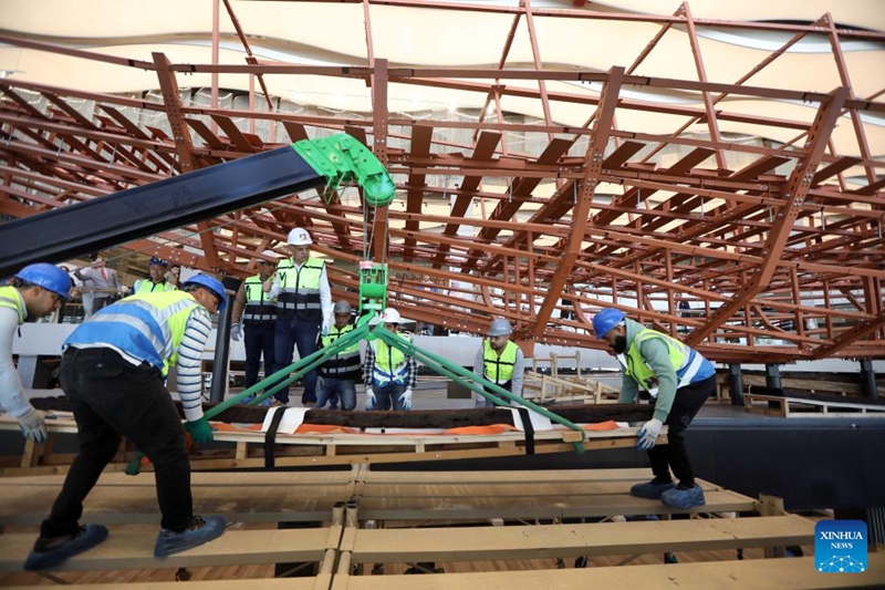 Misri yaanza kuunganisha tena sehemu za jahazi la farao wa kale kwenye jumba jipya la makumbusho