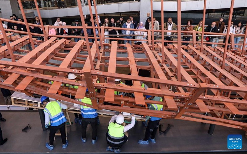 Misri yaanza kuunganisha tena sehemu za jahazi la farao wa kale kwenye jumba jipya la makumbusho