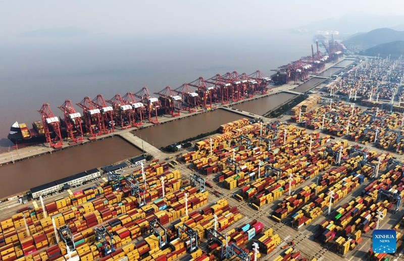 Kiasi cha mizigo kinachopita kwenye Bandari ya Ningbo-Zhoushan ya China chazidi tani bilioni 1.4 katika mwaka 2025