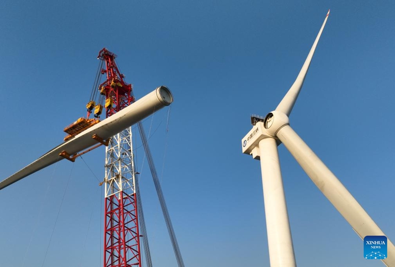 ChinaVumbuzi |  Mtambo wa kuzalisha umeme wa megawati 20 kwa upepo baharini wafungwa katika Mkoa wa Fujian, China