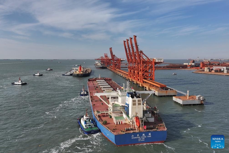 Mizigo inayosafirishwa kupitia Bandari ya Tangshan, China yaongezeka kwa asilimia 2.53 kutoka mwaka jana