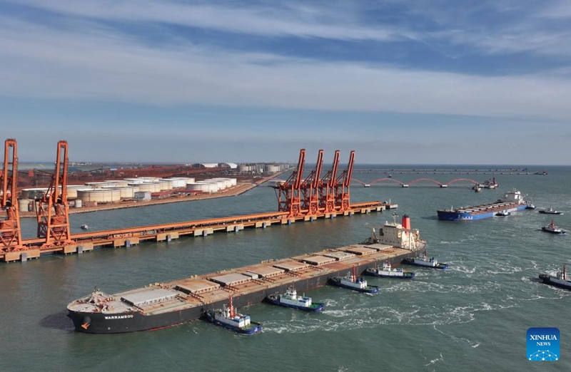 Mizigo inayosafirishwa kupitia Bandari ya Tangshan, China yaongezeka kwa asilimia 2.53 kutoka mwaka jana