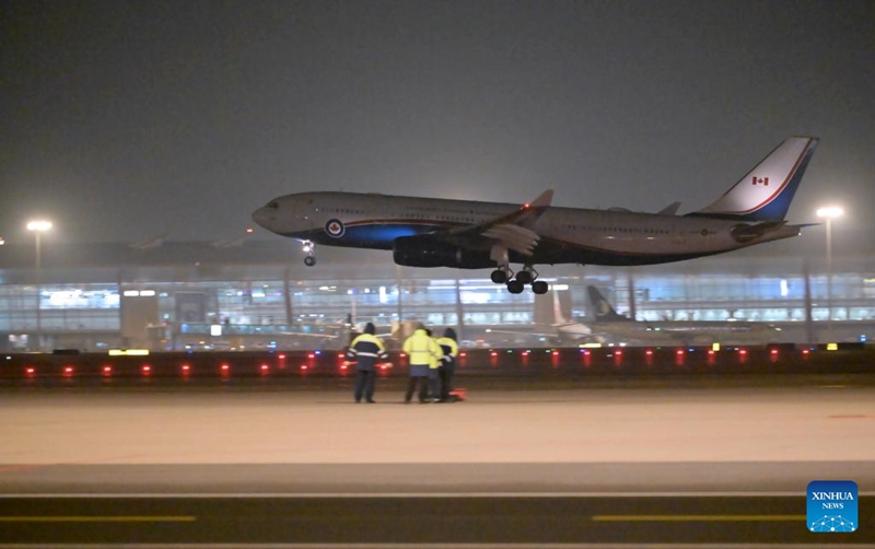 Waziri Mkuu wa Canada awasili Beijing kwa ziara ya kiserikali