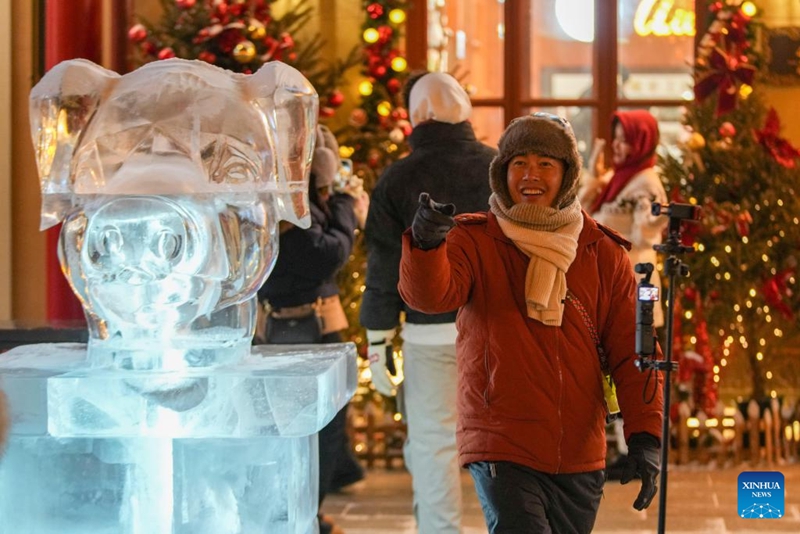 Mtaa wa Kale wa Kihistoria na Kiutamaduni wa China katika Mji wa Harbin wavutia idadi inayoongezeka ya watalii